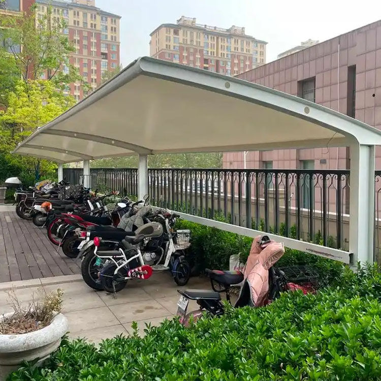 林州市膜结构电动车棚